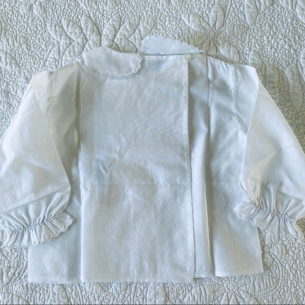Papo d’Anjo Blouse Size 6 months NWT - Picture 2 of 5